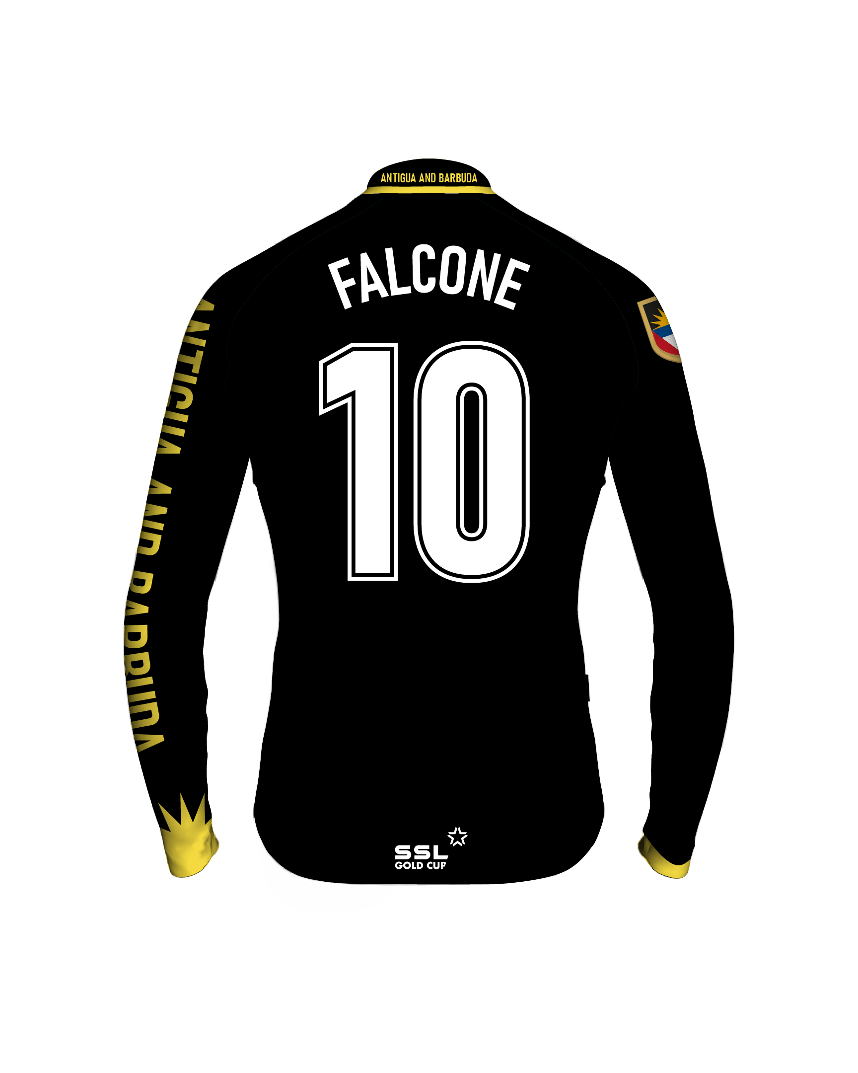ANT_back-cpt Antigua Captain's Jersey | FALCONE no 10 - Image 1