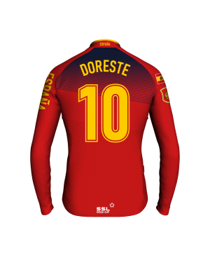 ESP_back-cpt Spain Captain's Jersey |DORESTE no 10