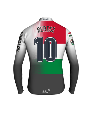 HUN_back-cpt Hungary Captain's Jersey |BERECZ no 10