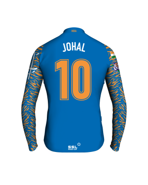 IND_back-cpt India Captain's Jersey |JOHAL no 10