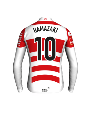 JPN_back-cpt Japan Captain's Jersey |HAMAZAKI no 10