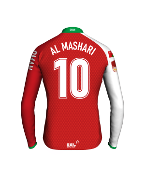 OMA_back-cpt Oman Captain's Jersey |AL MASHARI no 10