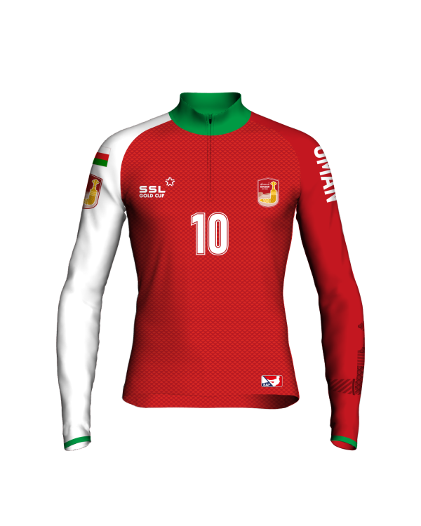 Oman Captain's Jersey |AL MASHARI no 10