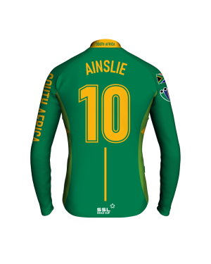 RSA_back-cpt South Africa Captain's Jersey |AINSLIE no 10