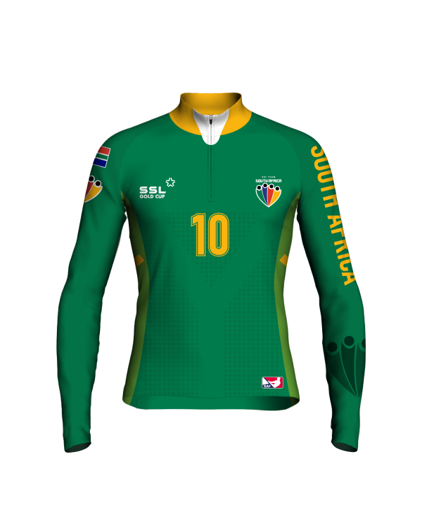 RSA_front-cpt South Africa Captain's Jersey |AINSLIE no 10