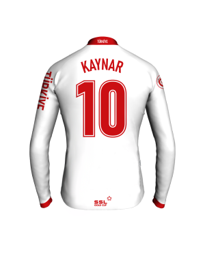 TUR_white_back-cpt Turkey Captain's Jersey |KAYNAR no 10