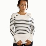 SSL women striped sweater